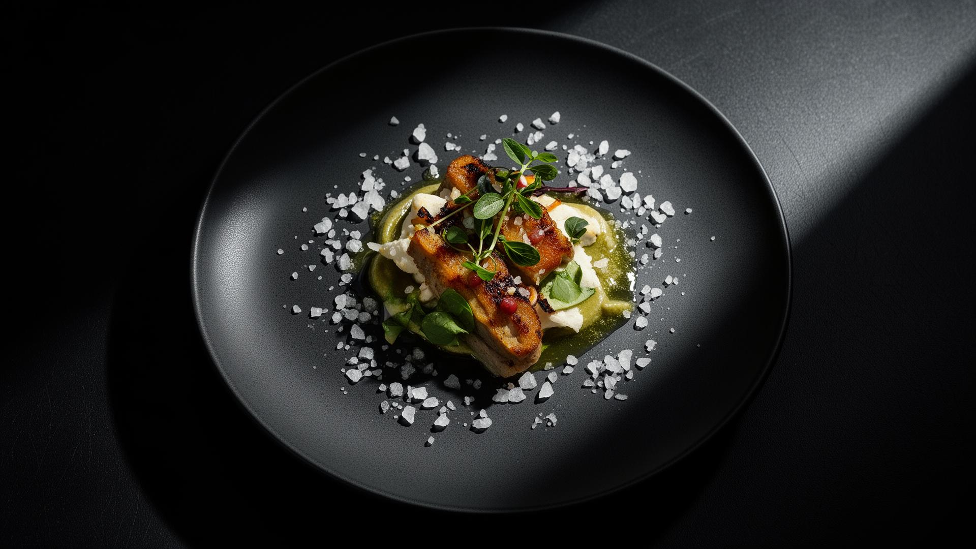 Piatto signature di SALT Restaurant
